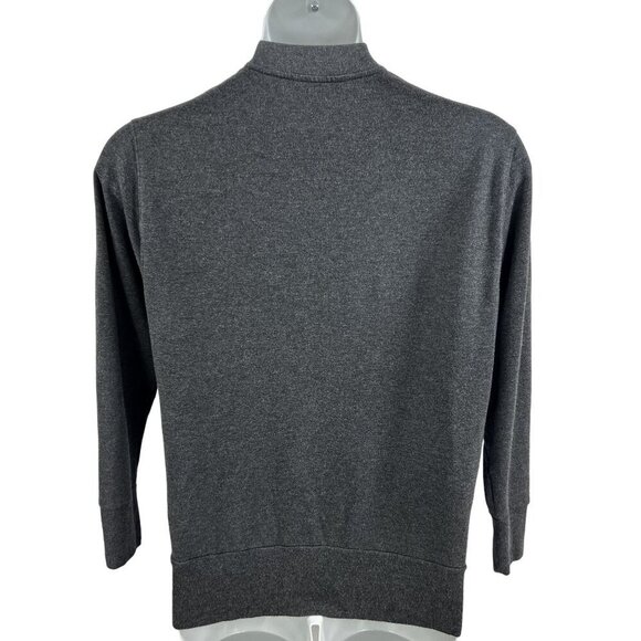 Athleta Purana Faux Wrap Cross Over Sweater M Runs Athletic Running Yoga Pilates - Picture 2 of 13